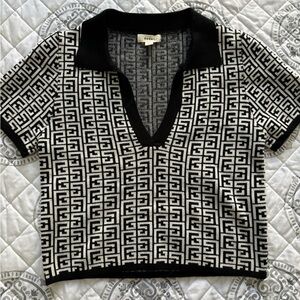 debut Cropped Collared Shirt